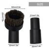 Horse Hair Brush Horse Hair Round Brush PP Plastic 32mm 35mm