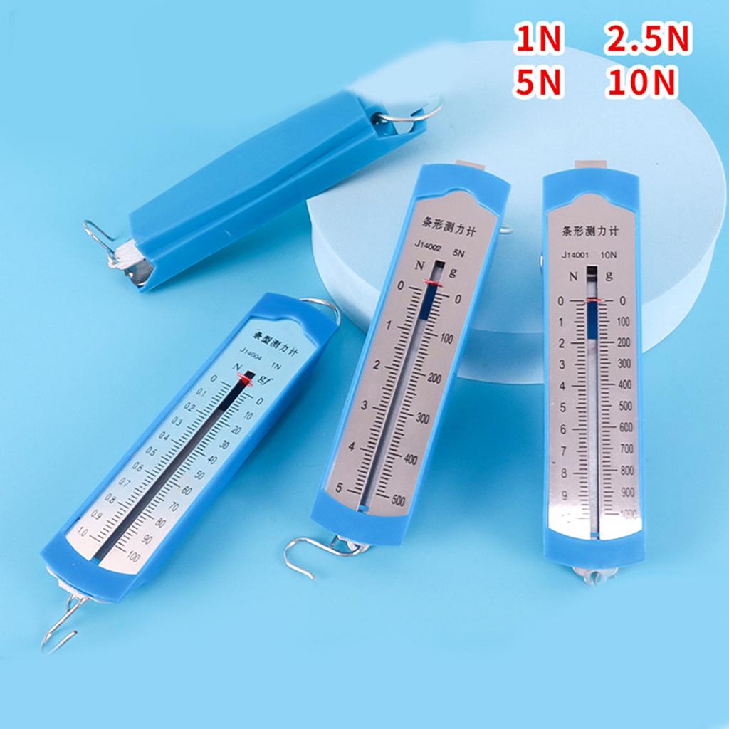 1N 2.5N 5N 10N Spring Dynamometer with Clear Scale Newton Force Spring Scale Kids Toys Physics Experiment Equipment