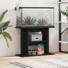 VidaXL Aquarium Stand Black 80x35x60 Cm Engineered Wood 833576