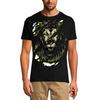 Men's Torn T-Shirt King Lion - Urban Vintage Graphic Shirt for Men