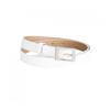  Shop    DomeStic Women S Square Matte Buckle 5 Color 20mm Belt Tu Wbt 0925 White