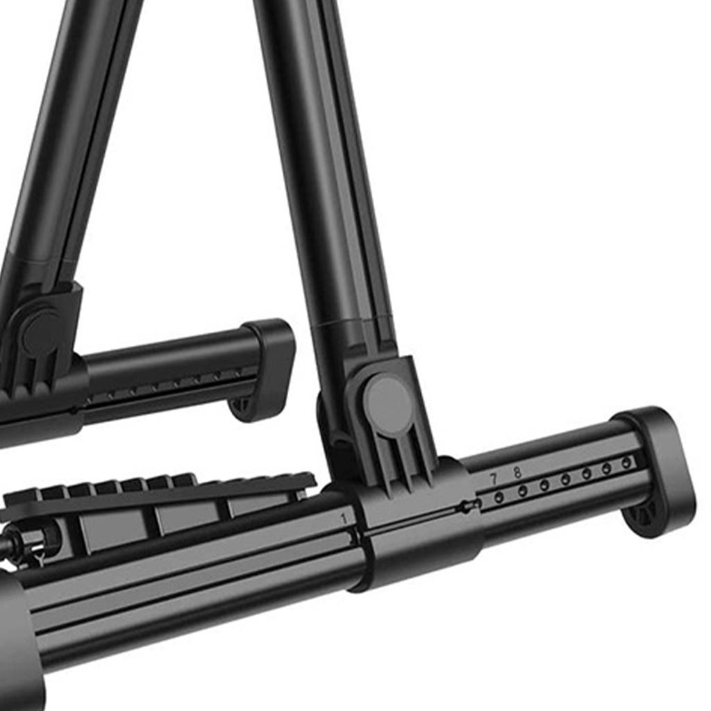 Foldable A Frame Guitar Stand Stable Aluminium Alloy ABS Folk Guitar A Shape Bracket Rack for