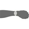 SEIKO Essential Men's Watch, Sunray Finish, Date Calendar, LumiBrite Hands, Stainless Steel Case and Bracelet, 100m Water Resistant, Silver/White, SUR