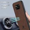 Magnetic Sheepskin Leather Case For Xiaomi Mi Poco X3 Pro Nfc 5g Luxury Men Business Retro Back Cover Poko X 3 X3pro X3nfc