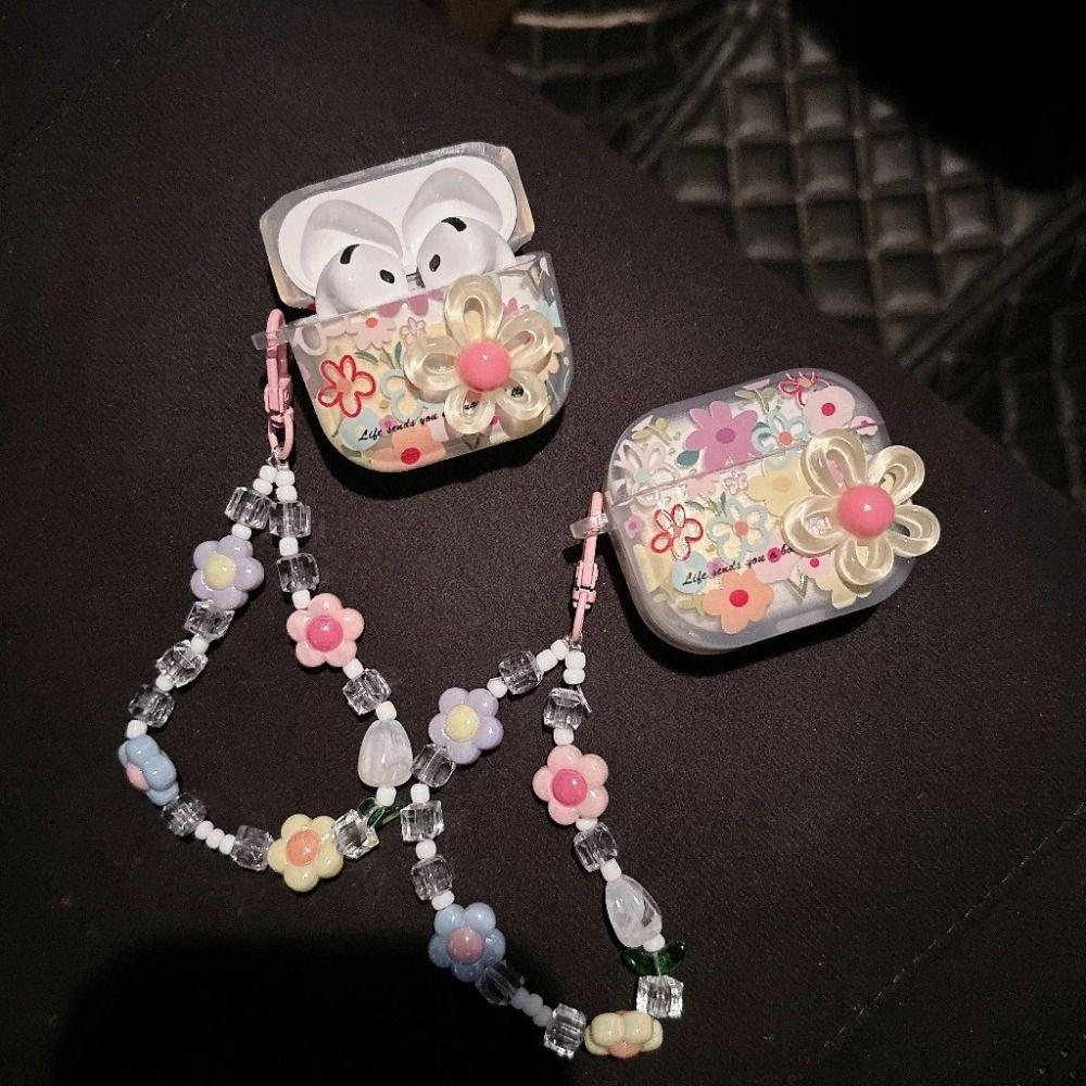 TPU Material Flower Earphone Case for Airpods Pro2/1/2/3/4 For Airpods Pro 2