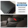  Leather  Armrest Protective Cover Anti-Scratch Pad Cover For Dodge Charger 2011 Up For 300C 2011 Up Car Interior Accessories