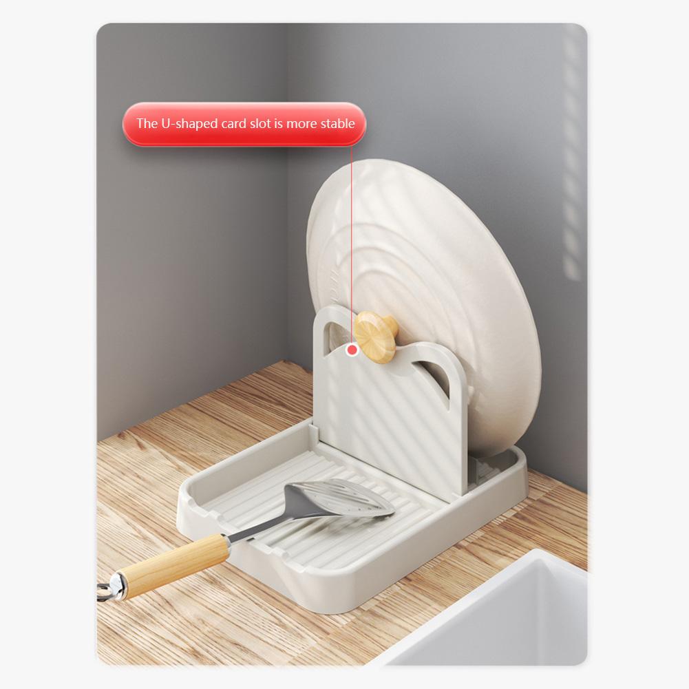 Складная сковорода, кастрюля, крышка, полихромные чехлы для лопаток, подставка, практичная многофункциональная лопатка, суповая ложка для хранения, полка, кухонные принадлежности