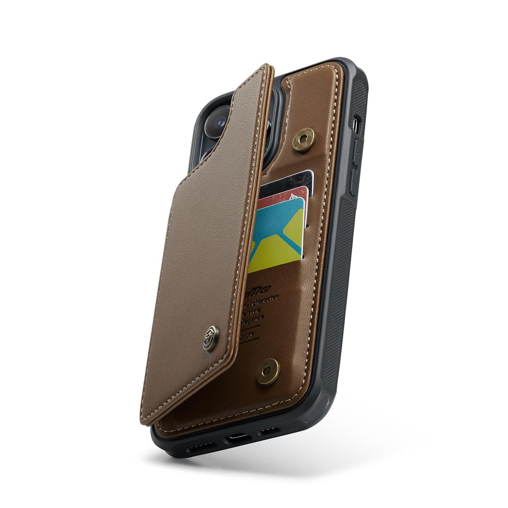 Для iPhone 7 8 Xs XR XS Max 11 12 13 14 15 16 серии Stand Card Wallet Интегрированный чехол для телефона из искусственной кожи премиум-класса