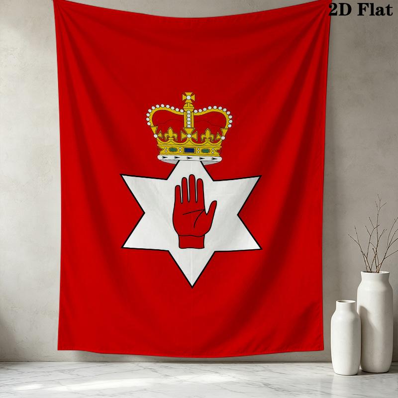 Ulster Wall Tapestry Aesthetic Wall Hanging Printed Fabric Blanket Decorative Tapestries For Bedroom Living Room Home Decor
