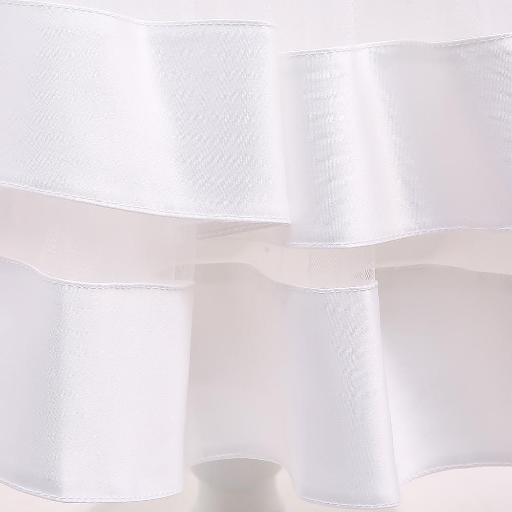 2024 Детское платье принцессы из тюля без рукавов с бантом