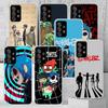Чехол для телефона Gorillaz Anime для Samsung Galaxy A13 A14 A15 A16 A17 A53 A54 A55 A56 A33 A34 A35 A36 A23 A24 A25 A26 A05S Galaxy A15