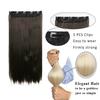 MERISIHAIR Женские длинные прямые парики для девочек, модные парики для косплея, зажимы для наращивания волос