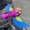 Flying Bird Car Ornament Motorcycle Exclusive Model Flapping Wings Motion Decor for Dashboard Creative Auto Accessory