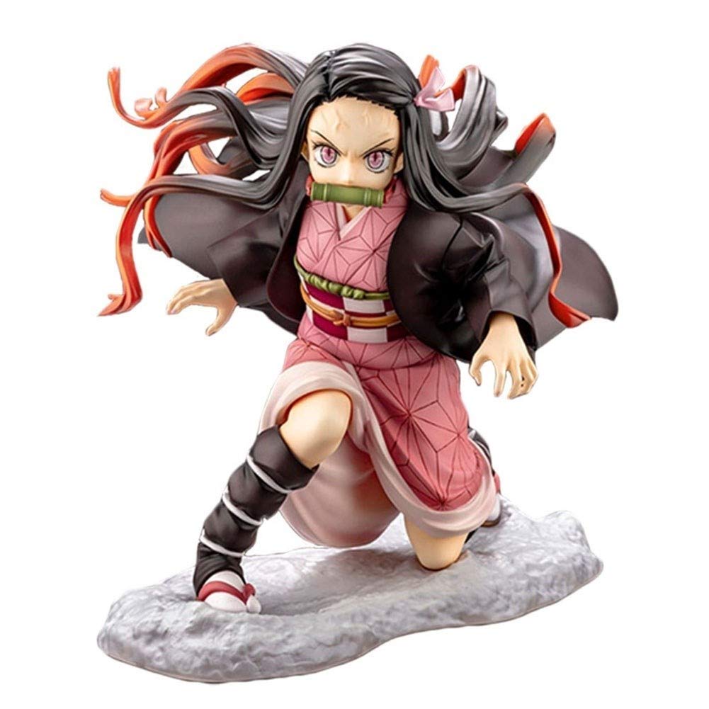 ARTFX J Демон Kimetsu no Yaiba Камадо Нэдзуко Масштаб ПВХ Раскрашенная Готовая Фигурка Истребитель 1/8