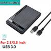 HDD Case HDD Enclosure 2.5 Inch Hard Drive Case Support 6 Gbps Mobile External HDD Case for PC Laptop