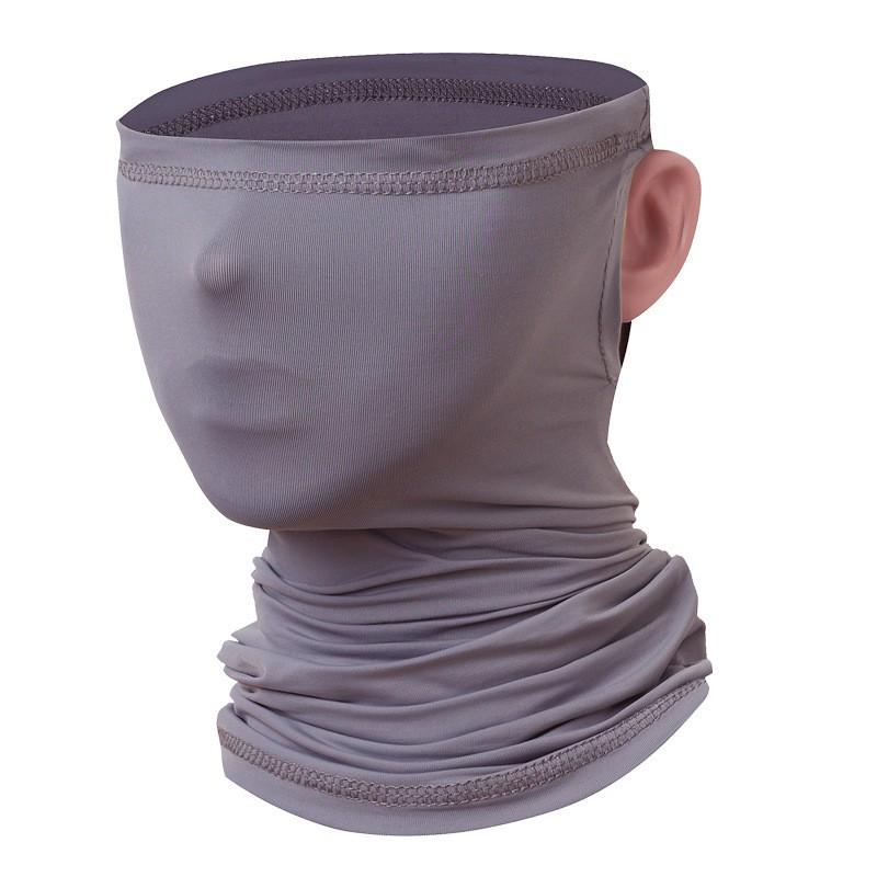 Ice Silk Multifunctional Neck Gaiter Men Women Sun Protection Outdoor Sports Cycling Hiking Fishing
