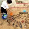 Набор «Охотник за приливом»: Детские инструменты для копания моллюсков и крабов на пляже - Лопатка, Грабли для прибрежных развлечений