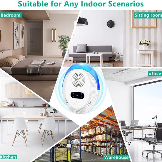 Ультразвуковой отпугиватель для дома, ультразвуковой отпугиватель для дома, таракана, грызуна, мыши, паука, муравья, репеллент, электронное устройство для отпугивания мелких животных