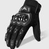 Motorcycle Gloves for Summer Touchscreen Full Finger Motorbike Riding Gloves with Protection Shell