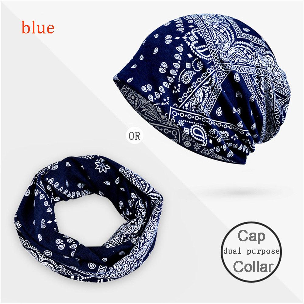 Cotton Sport Casual Chemo Hat Two Layers Spring Summer Turban Caps Head Wrap Scarf Muslim Hijabs
