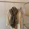 Autumn and Winter Cotton and Linen Scarf Women's Artistic Retro Shawl Casual and Elegant Scarf