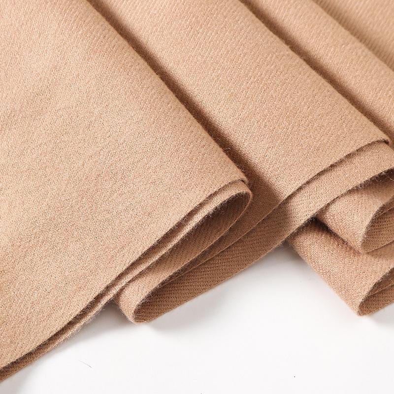 Spring And Autumn Winter New Scarf Women'S Tassel Imitation Cashmere Versatile Solid Color Scarf Dual Purpose Student Long Style Thickened