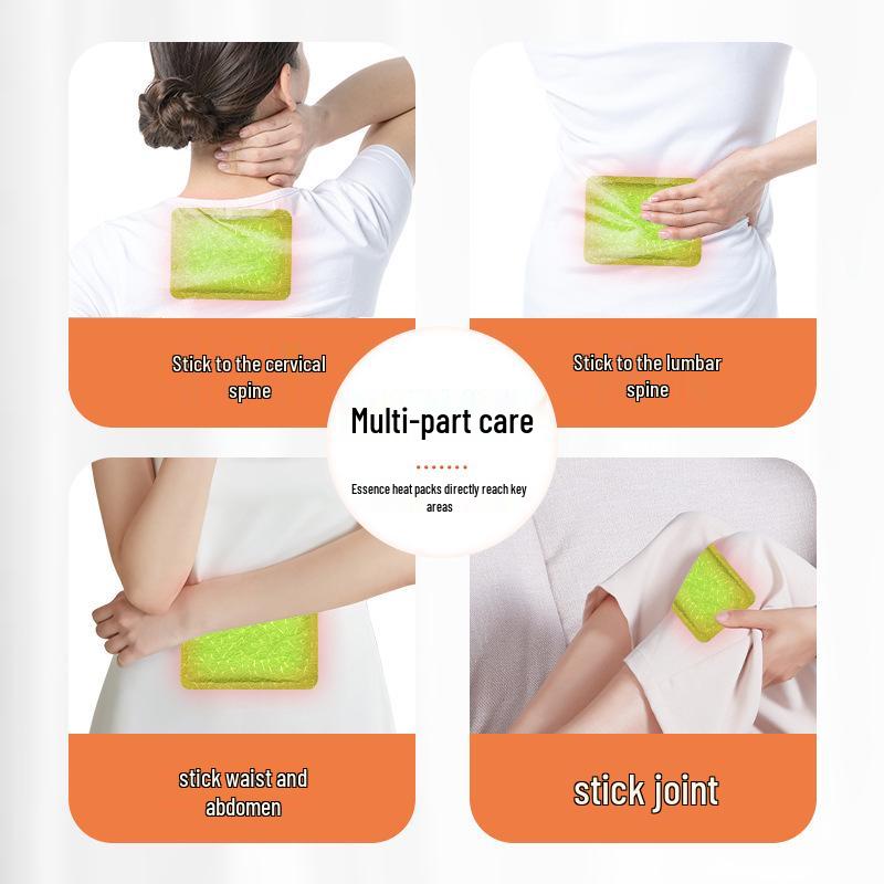 Набор из 10 штук. Новинка: Самонагревающиеся согревающие пластыри с полынью и имбирем для младенцев