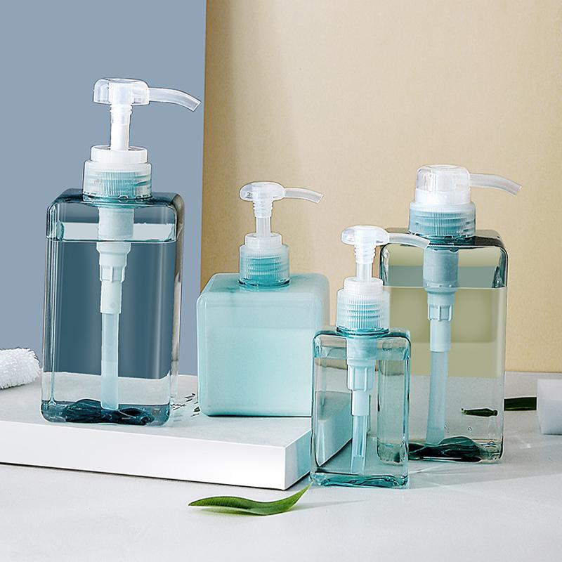 100-650 мл квадратная бутылка жидкого мыла взбитый мусс точки розлива шампунь лосьон гель для душа насос дозатор для мыла Bottlesnding