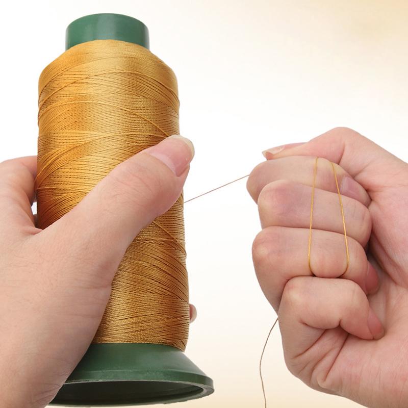 210D 0.25mm 1500m Sewing Machine Thread Large Roll Sofa Handmade Nylon Thread High-strength Silk Light Leather Silk Thread Jeans