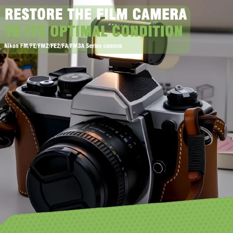 Precise Film Rewind Knob Handle Compatible for FM/FE/FM2/FE2/FA/FM3A Cameras Durability ABS Metal Compactly Design