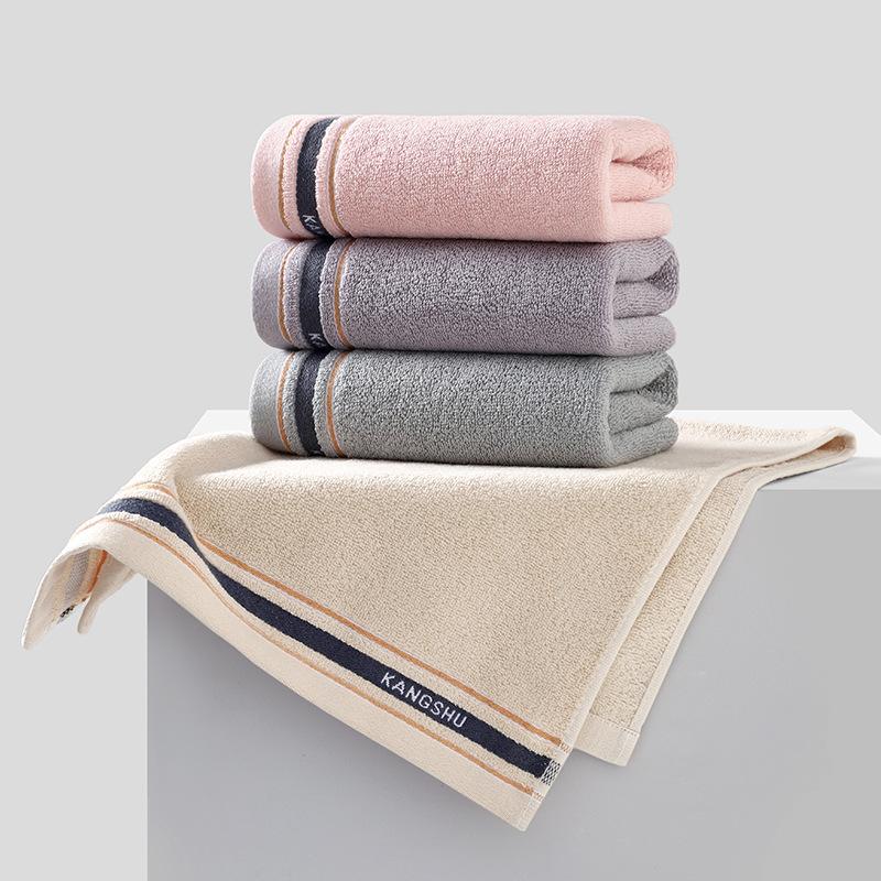 Customizable Labeled Cotton Bath Towels Soft Absorbent Towels for Home Hotel Use OEM ODM Logo Options Bulk