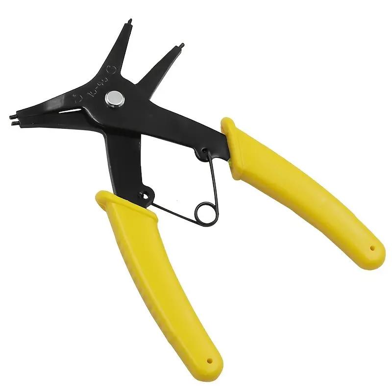 2 в 1 Универсальные плоскогубцы для стопорных колец Внутри и снаружи Плоскогубцы для стопорных колец Внутри и снаружи Плоскогубцы для разборки пружины карты
