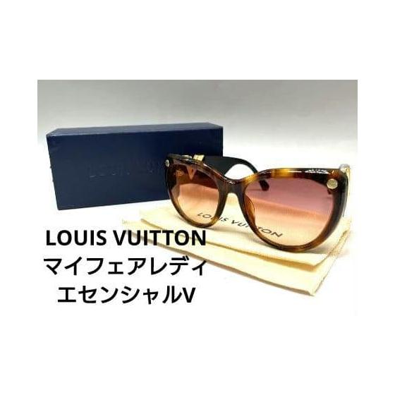 Б/у Солнцезащитные очки Louis Vuitton My Fair Lady Essential V с аксессуарами Z2347E