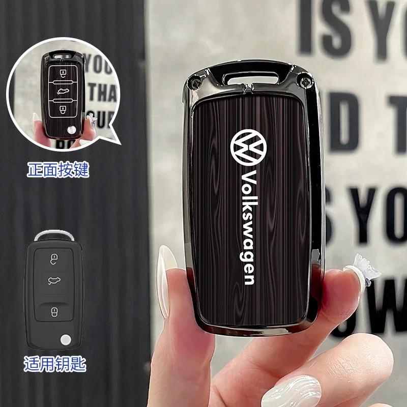 hijk1 ·Car Smart Remote Key Fob Case Cover Holder Shell For Volkswagen VW Polo Bora Beetle Tiguan Passat B5 B6 B7 Golf EOS Scirocco