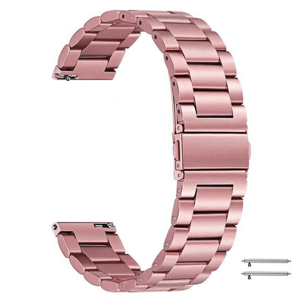 22 мм 20 мм 18 мм Металлический ремешок для Samsung Galaxy Watch 3 4 Active2 S2 Gear S3 Gt 2 Huawei GT2/Amazfit GTR Браслет из нержавеющей стали Подарок на День матери