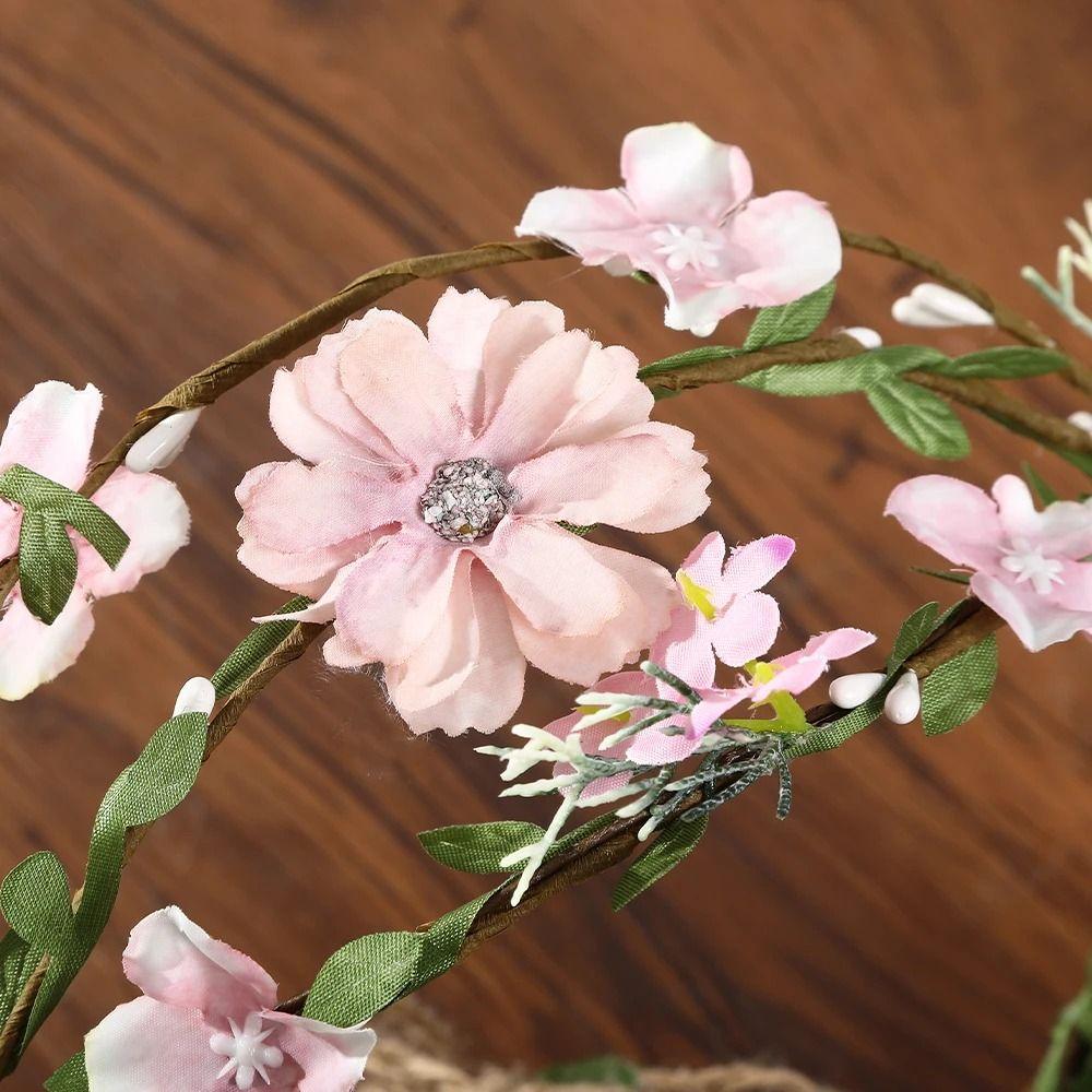 Богемский ротанг аксессуары для волос Цветочные лозы венок повязка на голову Новая корона повязка на голову для девочек