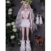 Fashion 11.5" Dolls Coat Casual Wears Party Clothes Dresses Kids Toys 1/6 BJD Dolls  30cm Doll