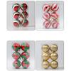 6Pcs 10 Colors Christmas Tree Balls 6cm Xmas Baubles High-quality Christmas Ball Set  Showcase