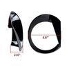 2PCS Car Front Light Headlight Angry Bird Style ABS Trim Cover For 2015 - 2021 Jeep Renegade Exterior Parts Automobiles Parts