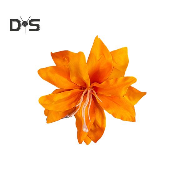 Заколка для волос с имитацией цветка, боковая челка, невыцветающая заколка, декоративная надежная женская заколка для волос, аксессуар для волос