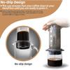 Запасная крышка-фильтр для контроля потока для кофеварки AeroPress Кофе Эспрессо Аксессуары Крышка-фильтр для Aero Press Original, Go, Go Plus и Clear Портативная