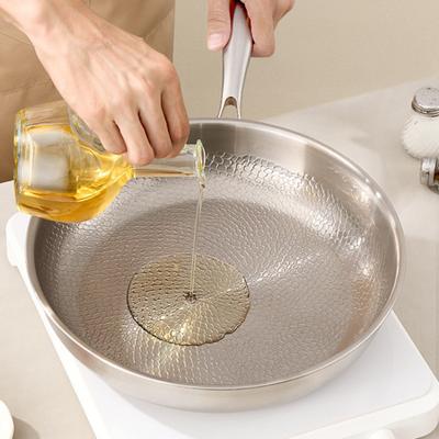 Титановая сковорода с крышкой, устойчивая к царапинам, сковорода с антипригарным покрытием, кованая посуда для газовых, электрических, индукционных плит, незаменимый предмет для здоровой готовки