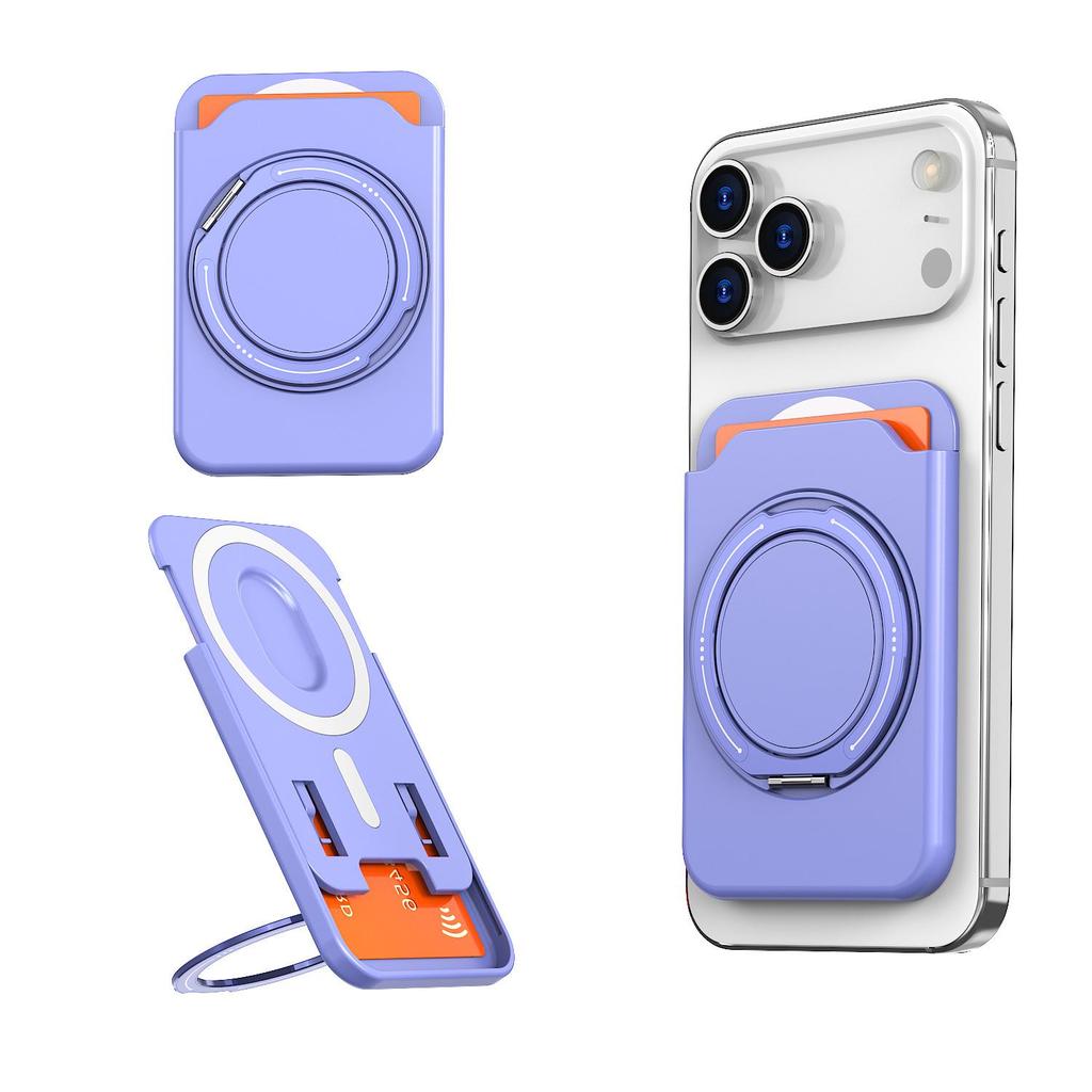 Держатель для карт MagSafe с вращающимся на 360° кронштейном для iPhone
