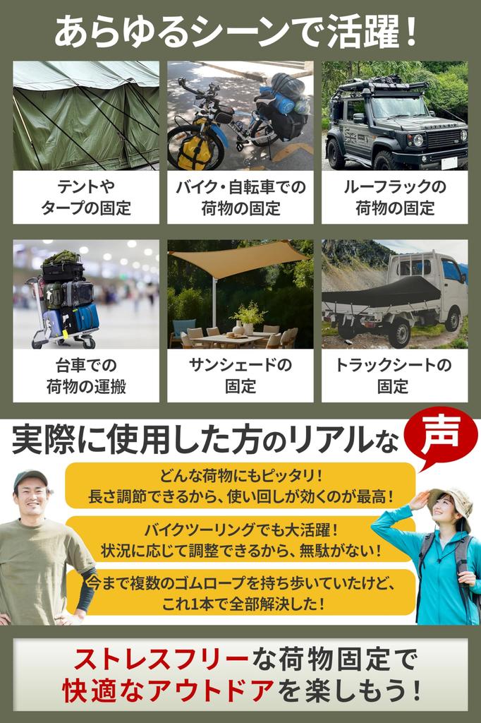 Mtrail Регулируемый карабин Резиновый набор Регулируемый 8 мм Банджи Банджи Эластичный для крепления груза Предотвращение перемещения груза при кемпинге на открытом воздухе x Крючки,