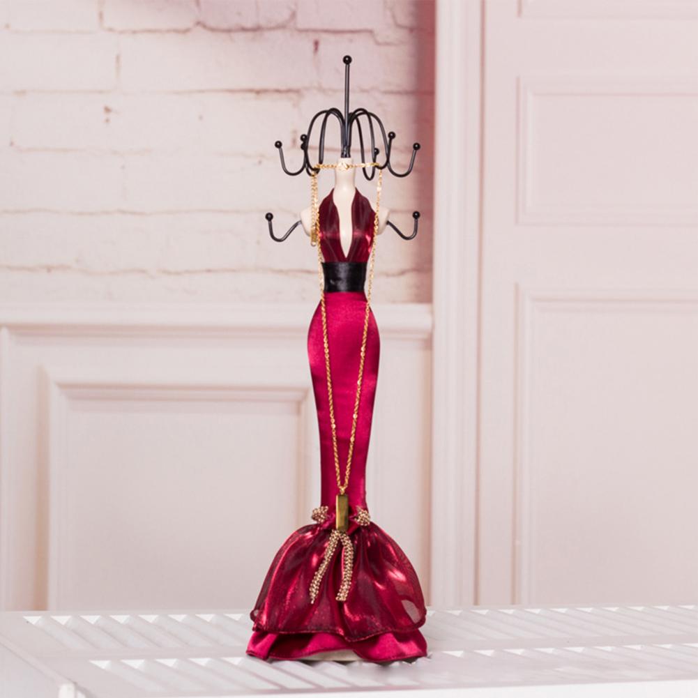 Держатель для ювелирных изделий, хороший манекен, платье, женская фигурка, подставка, держатель, стойка для ювелирных изделий из смолы