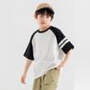 Duo Duo Jia Boys' Cool-Touch Striped T-Shirt