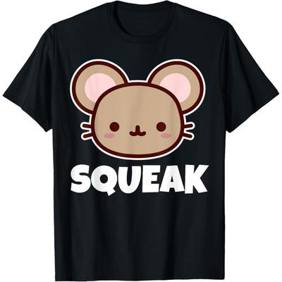 Футболка 'SQUEAK Mice' _ Футболка для любителей мышей _ Детская футболка с мышью