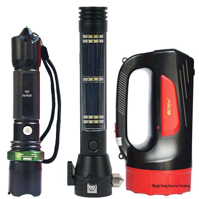 Explosion-Proof Super Bright LED Spotlight for Long-Range Use, Ideal for Household, Patrol, and Mining, with Certification
