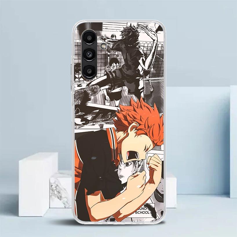 Чехол для телефона Haikyuu Oya Волейбол Аниме для Samsung Galaxy A17 A37 A57 A16 A15 A14 A13 A56 A55 A54 A53 A36 A35 A34 A33 A26 A25 A