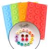 Biscuit Cake Molds Donut Dessert Baking Pan 18-Cavity Silicone Mould Reusable 4cm Mini Chocolate/ Donut Silicone Mold